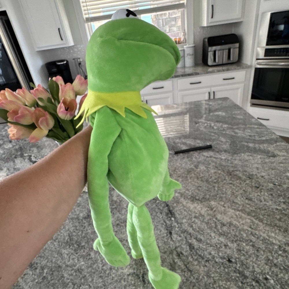Vintage Kermit The Frog Puppet 24" Disney - Picture 6 of 11